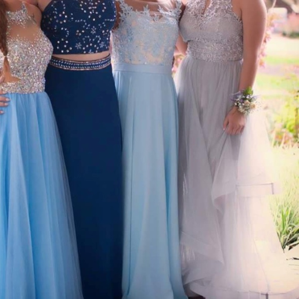 Light Blue Prom Dress